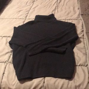 Dark blue thick sweater, size L